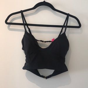 Victoria’s Secret long line bikini top - S